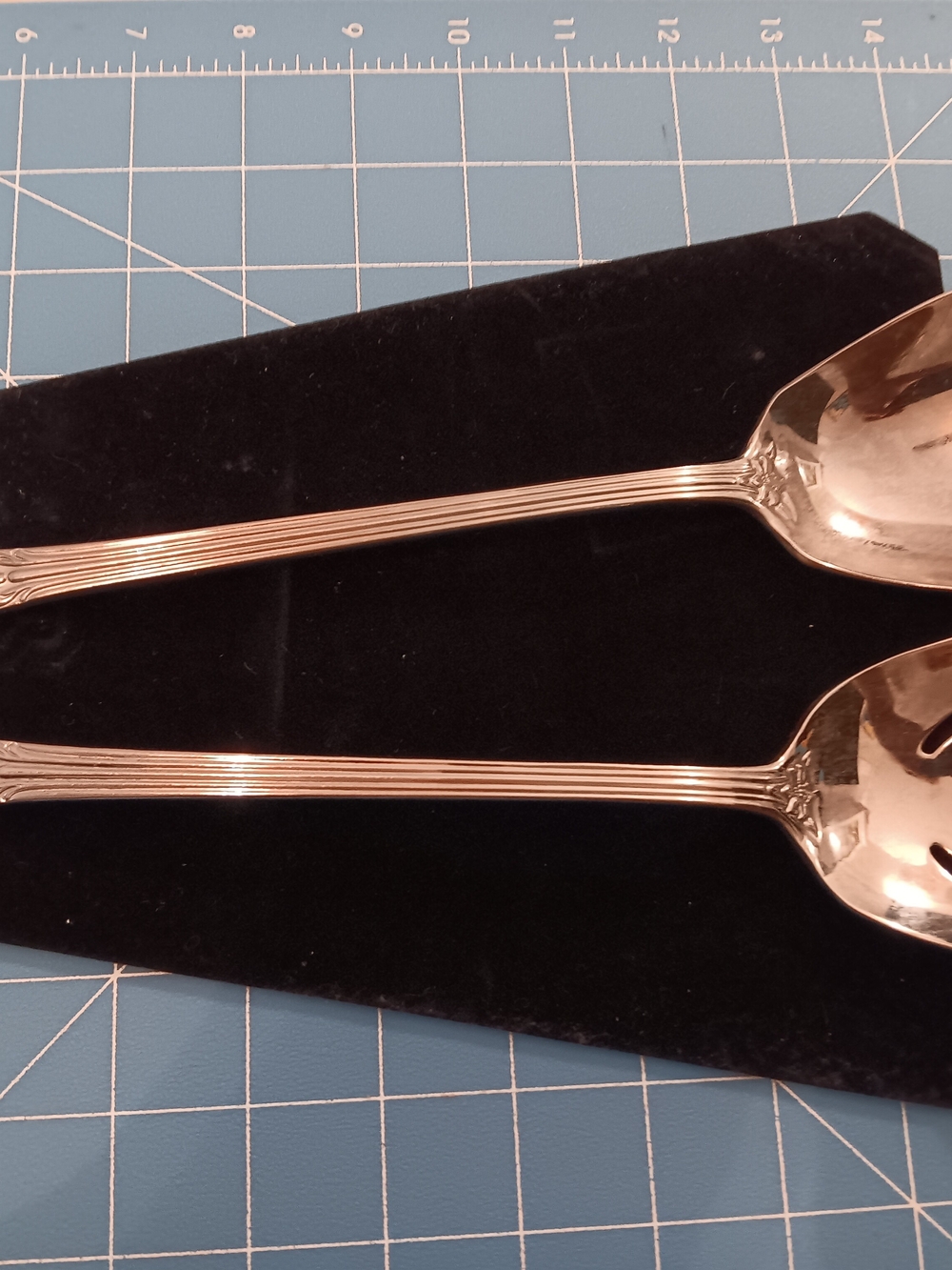 Reed And Barton Long Handle Casserole Spoons